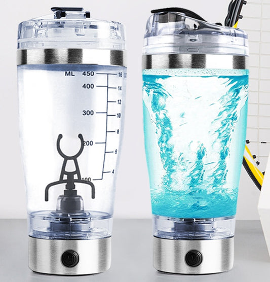 USB Electric Protein Shaker Bottle – Blender for Fitness Drinks Electric Protein Shake | Ectron Online