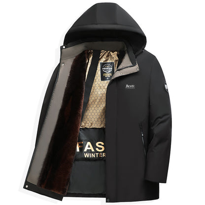 Men's Business Casual Cotton Padded Coat