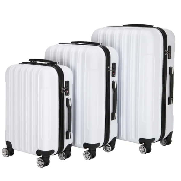 3-in-1 Multifunctional Large Capacity Travel Suitcase - Pearl White 3-in-1 Multifunctional Large Capacity Tr | Ectron Online