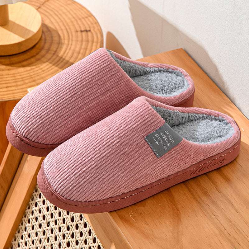 Non-Slip Cotton Slippers – Wear-Resistant Indoor Home Comfort Home Indoor Wear-resistant Non Slip Cott | Ectron Online