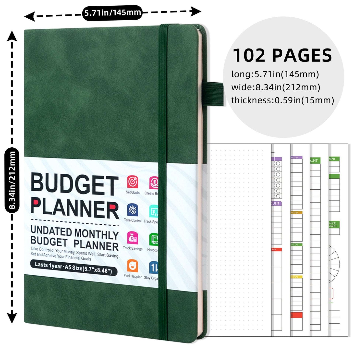 Amazon A May Plan Cash Budget Planner Week Plan English Foreign Trade Notebook