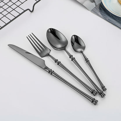 Stainless Steel Xiaoman Waist Knife Fork  Set Western Steak Cutlery Spoon