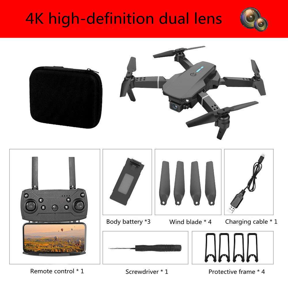 E88 Folding Drone – HD Camera Quadcopter for Aerial Photography E88 Drone Photography Of High-definition | Ectron Online