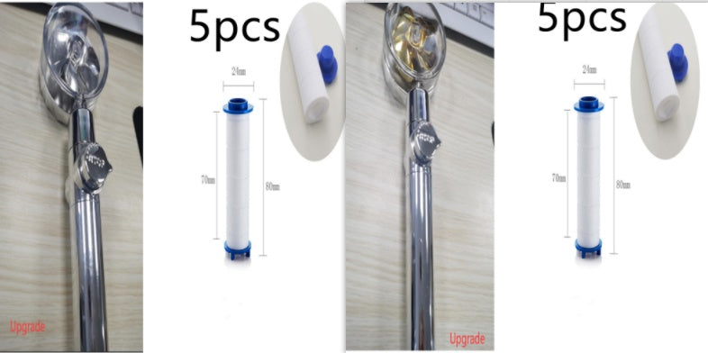 Turbo Propeller Shower Head with Water Saving & High Pressure Flow New Turbo Propeller Shower Head Water | Ectron Online
