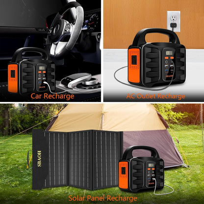 150W Portable Power Station | 155Wh Solar Generator | Home & Camping 150W Portable Power Station, 155Wh 42000 | Ectron Online