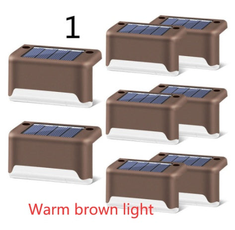 New Upgrade Waterproof LED Solar Fence Lamp Solar Deck Lights Solar Step Light Outdoor For Patio Stairs Garden Pathway Step Yard New Upgrade Waterproof LED Solar Fence L | Ectron Online
