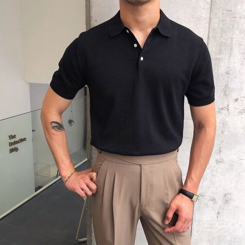 Men’s Slim Fit Thin Polo Shirt – Casual Lightweight Top Thin Men's Slim Fit Casual POLO Shirt | Ectron Online