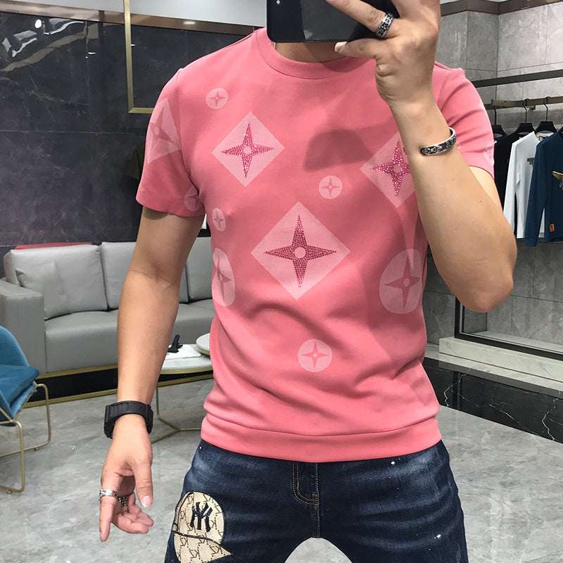Men’s Summer Short Sleeve T-Shirt – Express Your Personality Summer Short Sleeve T-shirt Men's Person | Ectron Online