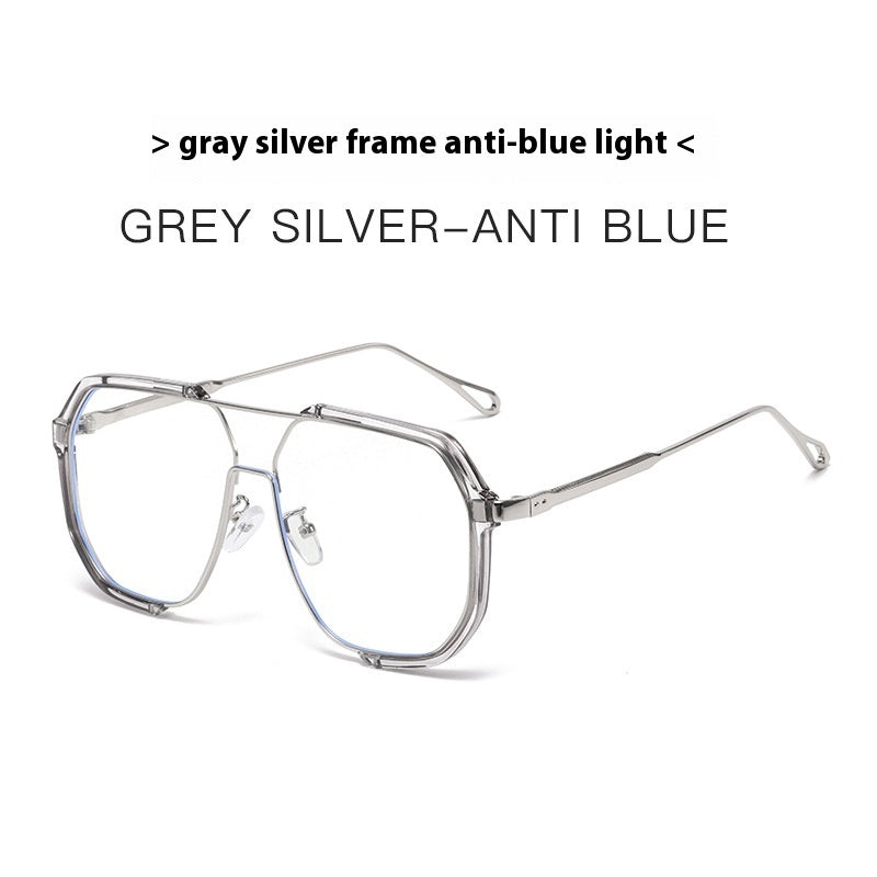 Concave Polygon Sunglasses – Anti-Blue Light, Stylish Protection Fashionable Concave Sunglasses Trendy An | Ectron Online