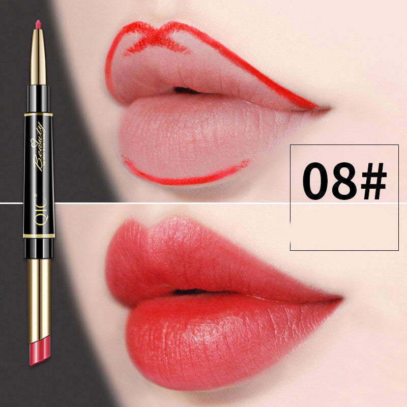 Double Head Lipstick Pen - Waterproof & Long-lasting Double Head Lipstick Pen Waterproof And | Ectron Online
