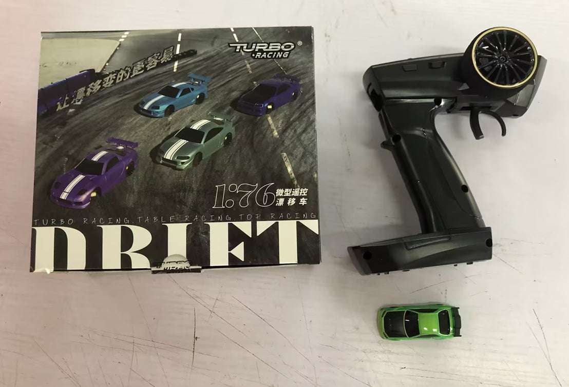 Turbo Racing 1:76 C64 Drift RC Car with Gyro RTR Turbo Racing 1vs76 C64 Drift RC Car With Gyro Radio Full Proportional Remote Control Toys RTR Kit For Kids And Adults | Ectron Online