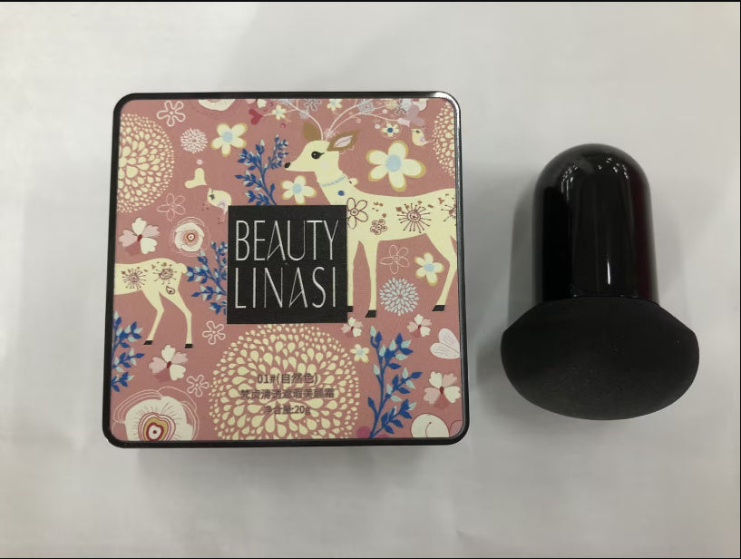 Air Cushion BB Cream – Natural, Moisturising Makeup Foundation Air Cushion Make up Foundation Cream Mus | Ectron Online