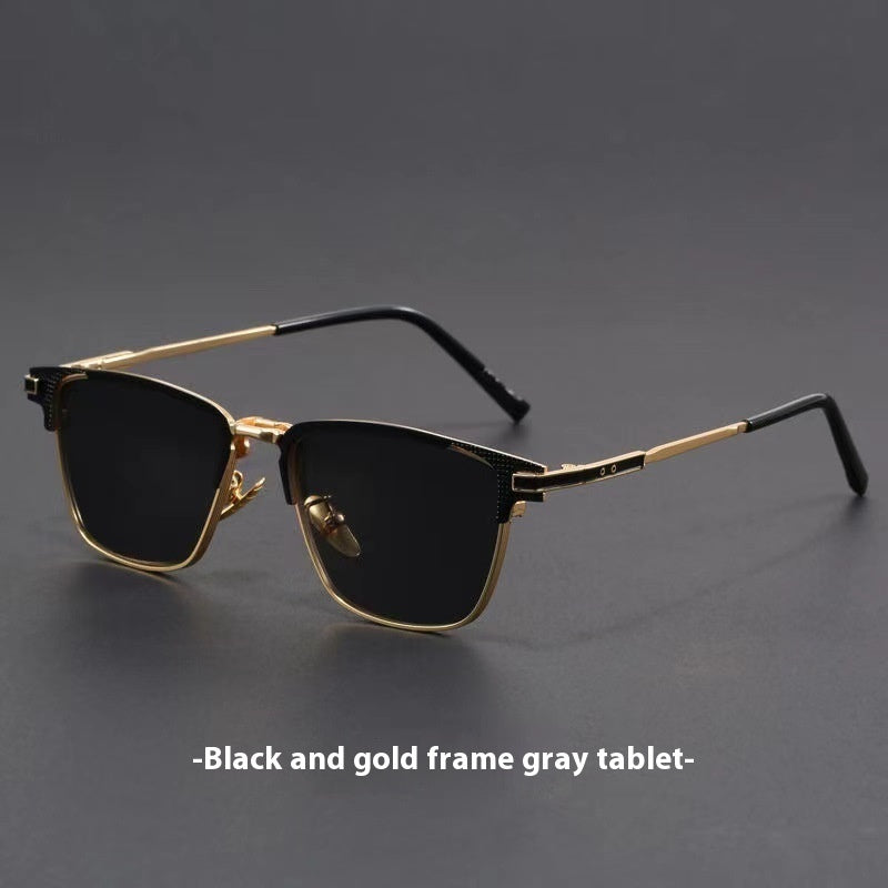 Retro Small Square Sunglasses – Vintage Style with UV Protection Retro Artistic UV Protection Small Squar | Ectron Online