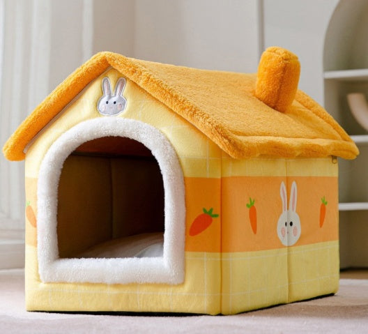Cozy Pet Cave | Winter Pet Shelter Pet Nest | Ectron Online