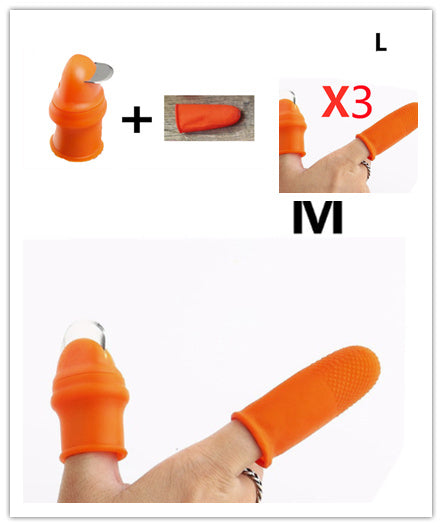 {{ brand }} Silicone Thumb Knife – Finger Protector for Cutting & Harvesting SetG - Silicone Thumb Knife Finger Protector Ge