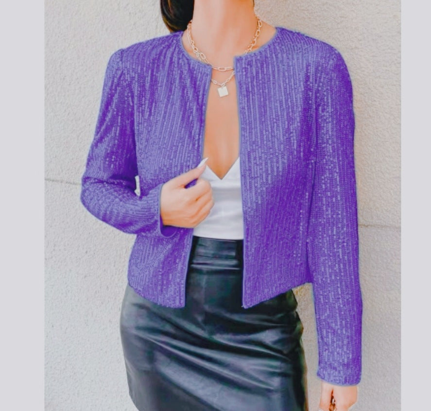 Women's Sequined Jacket, Stylish and Trendy Outerwear & Jackets | Ectron Online