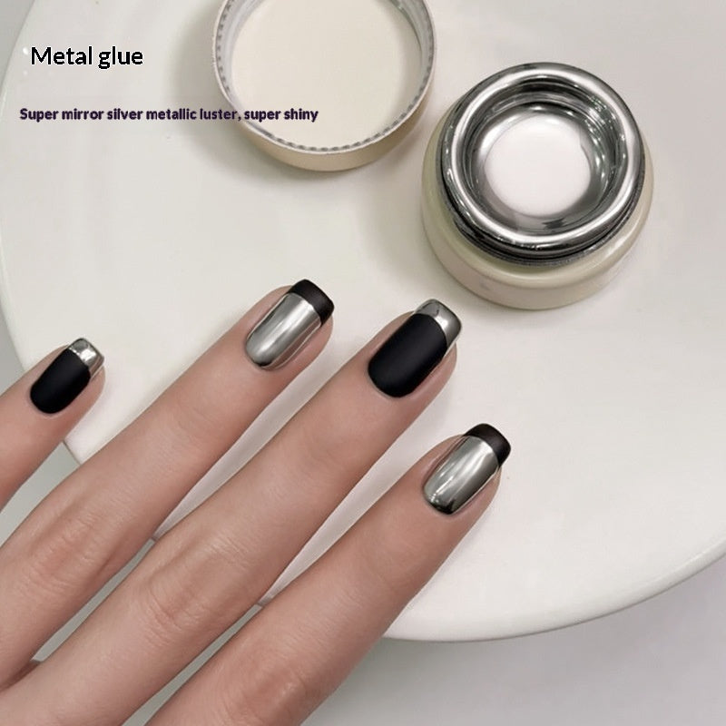 Japanese-style Liquid Mirror Metallic Gel Polish