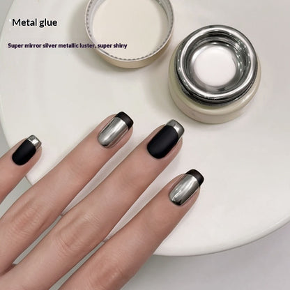 Japanese-style Liquid Mirror Metallic Gel Polish