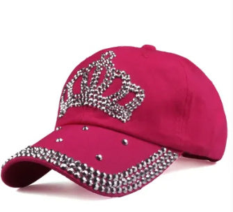 Casual personality diamond baseball cap