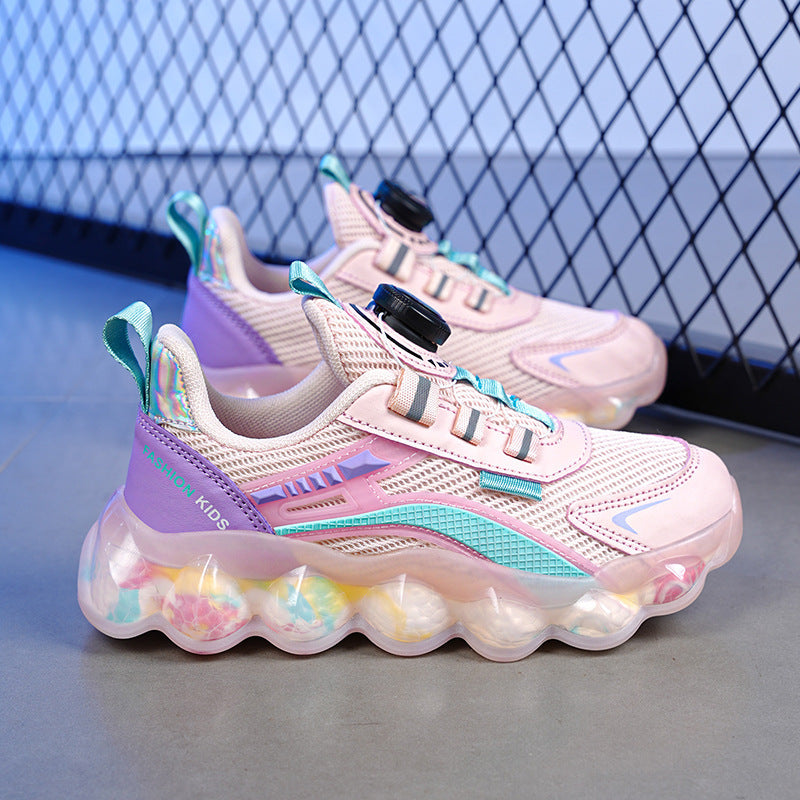 Kids' Sports Shoes | Rotating Buckle & Single Mesh Children's Sports Rotating Buckle Single | Ectron Online