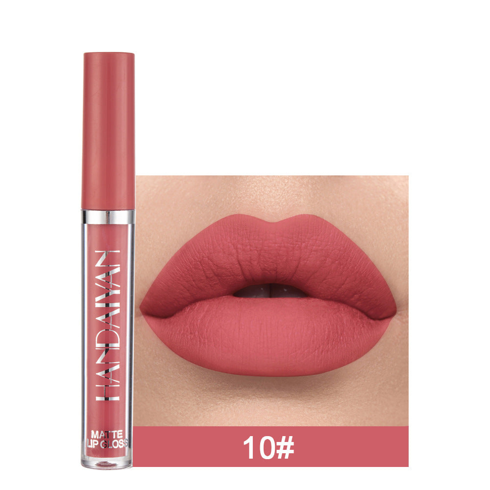Lip Mud Lazy Matte Lip Gloss – Authentic, No Cup Transfer Lip Mud Lazy Lipstick Lip Glaze Authenti | Ectron Online
