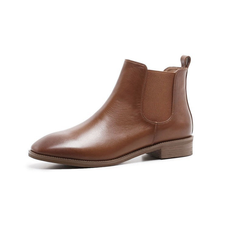 Comfortable Warm Short Boots – Solid Color All-Match Sleeve Sleeve Solid Color All-match Comfortable | Ectron Online
