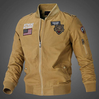 Men's Flight Jacket Baseball Uniform - Classic Bomber Style Men's flight jacket baseball uniform | Ectron Online
