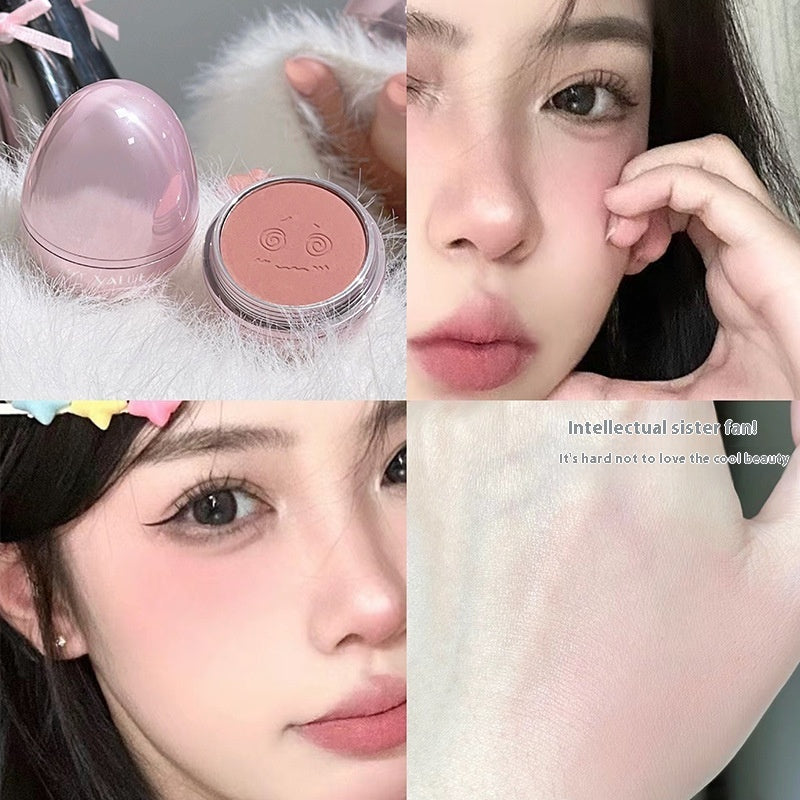 Low Saturation Gray Powder Cosmetic Egg – Precise Blush & Rouge Low Saturation Gray Powder Repair Makeup | Ectron Online