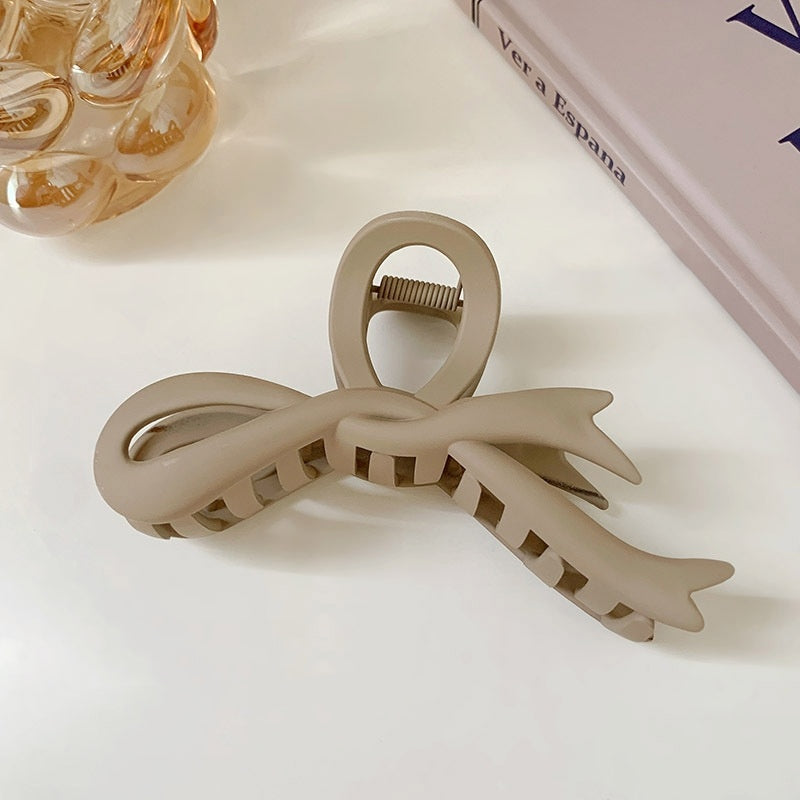 Maillard Bowknot Hair Grip – Elegant 12cm Accessory for Women Maillard Ribbon Bowknot Grip Advanced Se | Ectron Online