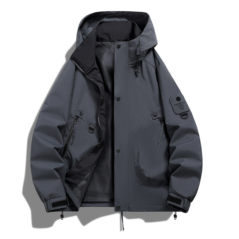 New Men's Casual Waterproof Jacket