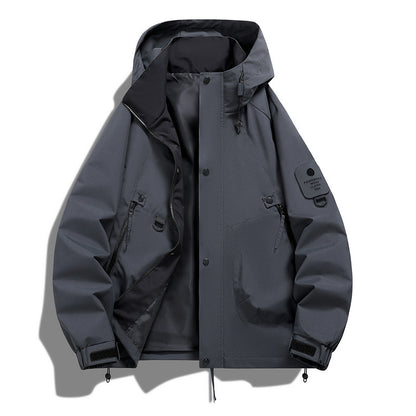 New Men's Casual Waterproof Jacket
