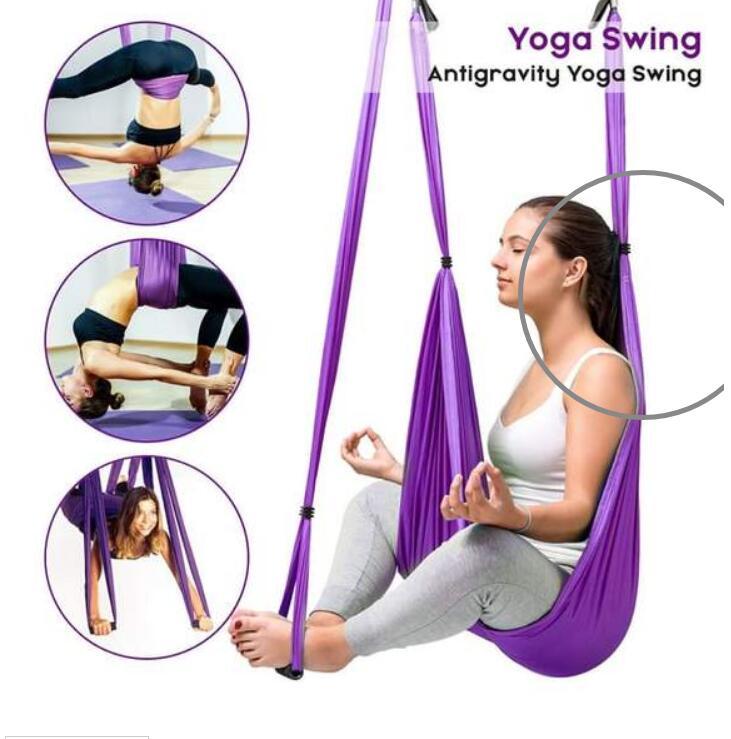 Anti Gravity Yoga Hammock – Aerial Fitness & Relaxation Swing Anti Gravity Yoga Hammock | Ectron Online