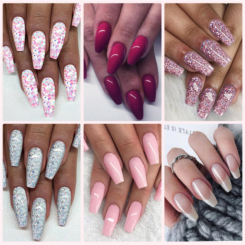 Multi-Color Mixed Solid Nail Model Glue - 3D Sculpting & Extension Gel