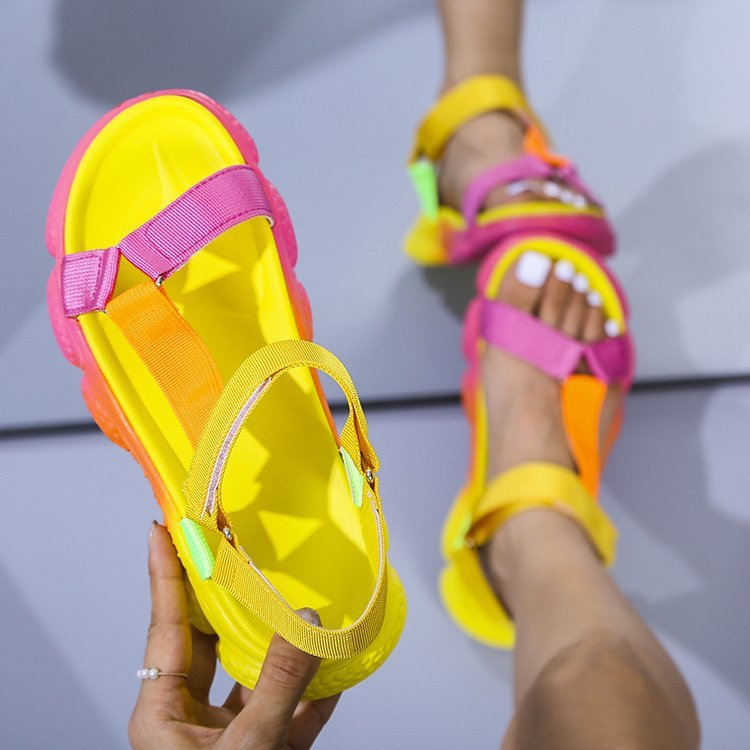 Women’s Plus Size Flat Sports Sandals – Comfortable & Durable Women's Sports Sandals Plus Size Flat | Ectron Online