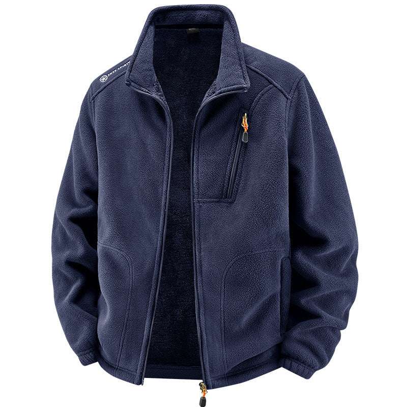 Men's Warm Padded Jacket with Velvet Lining Men's Warm With Velvet Padded Jacket Loo | Ectron Online