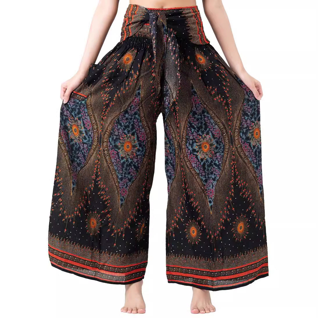 Super Soft Breathable Waist Slimming Urban Casual Women's Wide-leg Pants