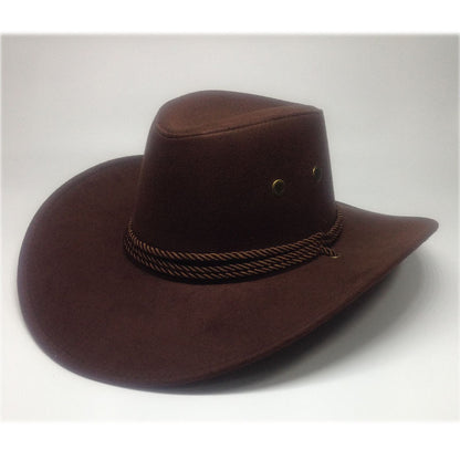 Western Denim Suede Outdoor Sun Visor