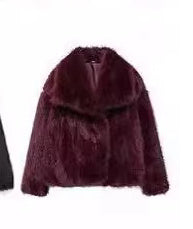 Fashion Plush Outwear Winter Plush Coat | Ectron Online