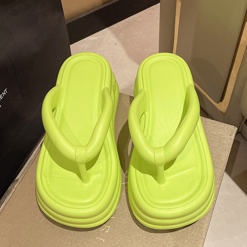 Outdoor Wear Deodorant Cross-border Hot Sale EVA Thick Bottom Wear-resistant Indoor Slippers Outdoor Wear Deodorant Cross-border Hot | Ectron Online