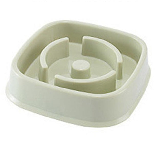Plastic Choke Prevention Slow Feeder Bowl for Dogs & Cats Plastic Pet Dogs And Cats Choke Preventi | Ectron Online