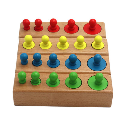 Montessori Wooden Building Blocks Montessori kindergarten early education | Ectron Online