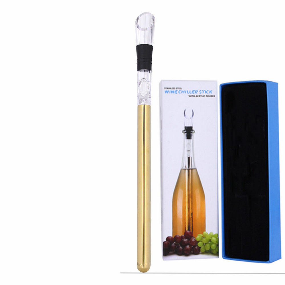 Stainless Steel Wine Bottle Cooler Stick - Wine Chilling Rod Wine Bottle Cooler Stick Stainless Steel | Ectron Online
