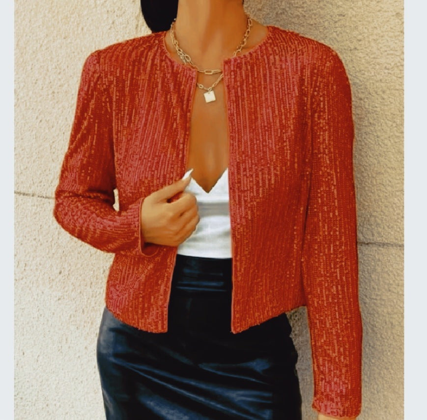 Women's Sequined Jacket, Stylish and Trendy Outerwear & Jackets | Ectron Online