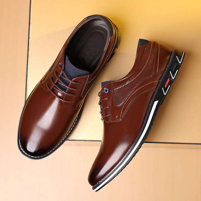 Men’s Work Fashion Leather Shoes – Smart & Durable Men's Work Fashion Leather Shoes | Ectron Online