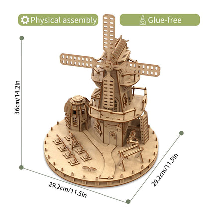 Williams Manor 3D Wooden Puzzle Fashion Simple Williams Manor Shape Puzz | Ectron Online