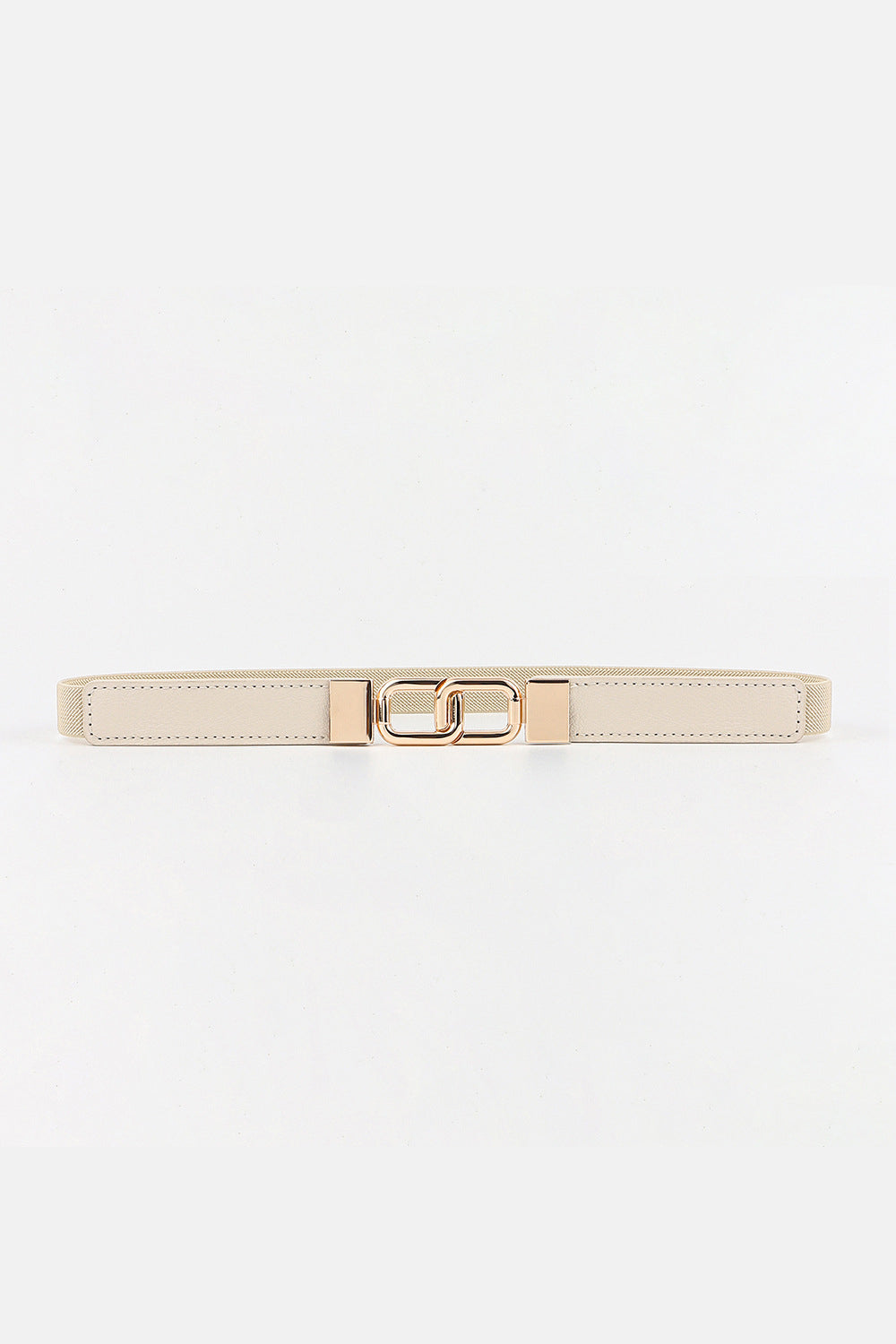 Geometric Double Buckle Elastic Belt Belt | Ectron Online