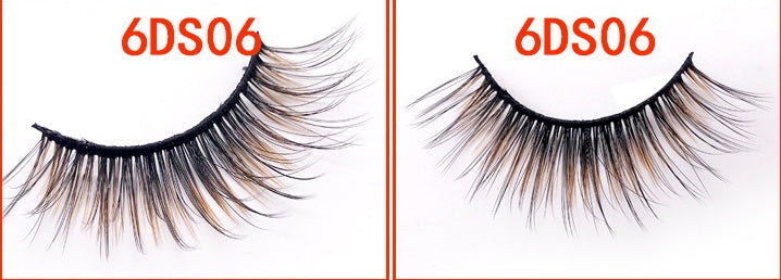 Gradient Color 6D Mink Fake Eyelashes Gradient Color 6D Mink Fake Eyelashes | Ectron Online