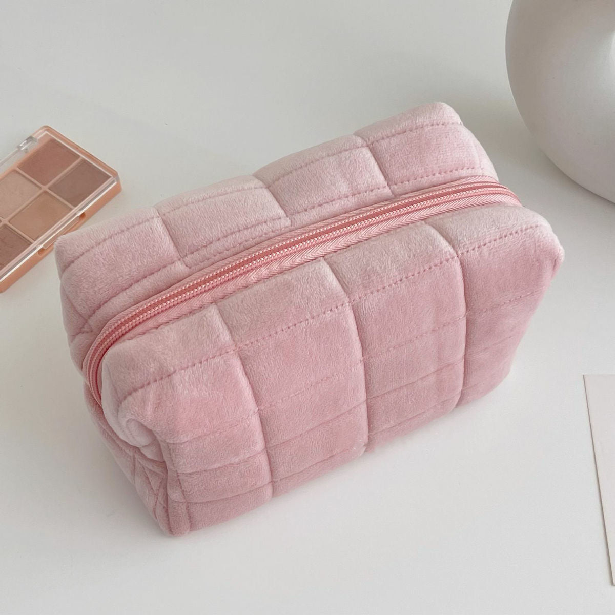 Korean Style Soft Cloud Makeup Bag Simple