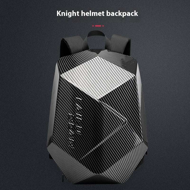 Motorcycle Knight Hard Shell Backpack | Durable & Protective