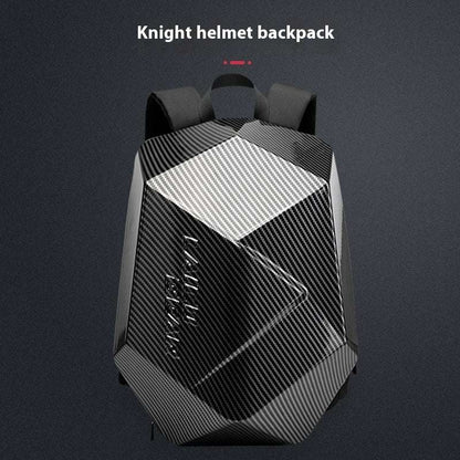 Motorcycle Knight Hard Shell Backpack | Durable & Protective
